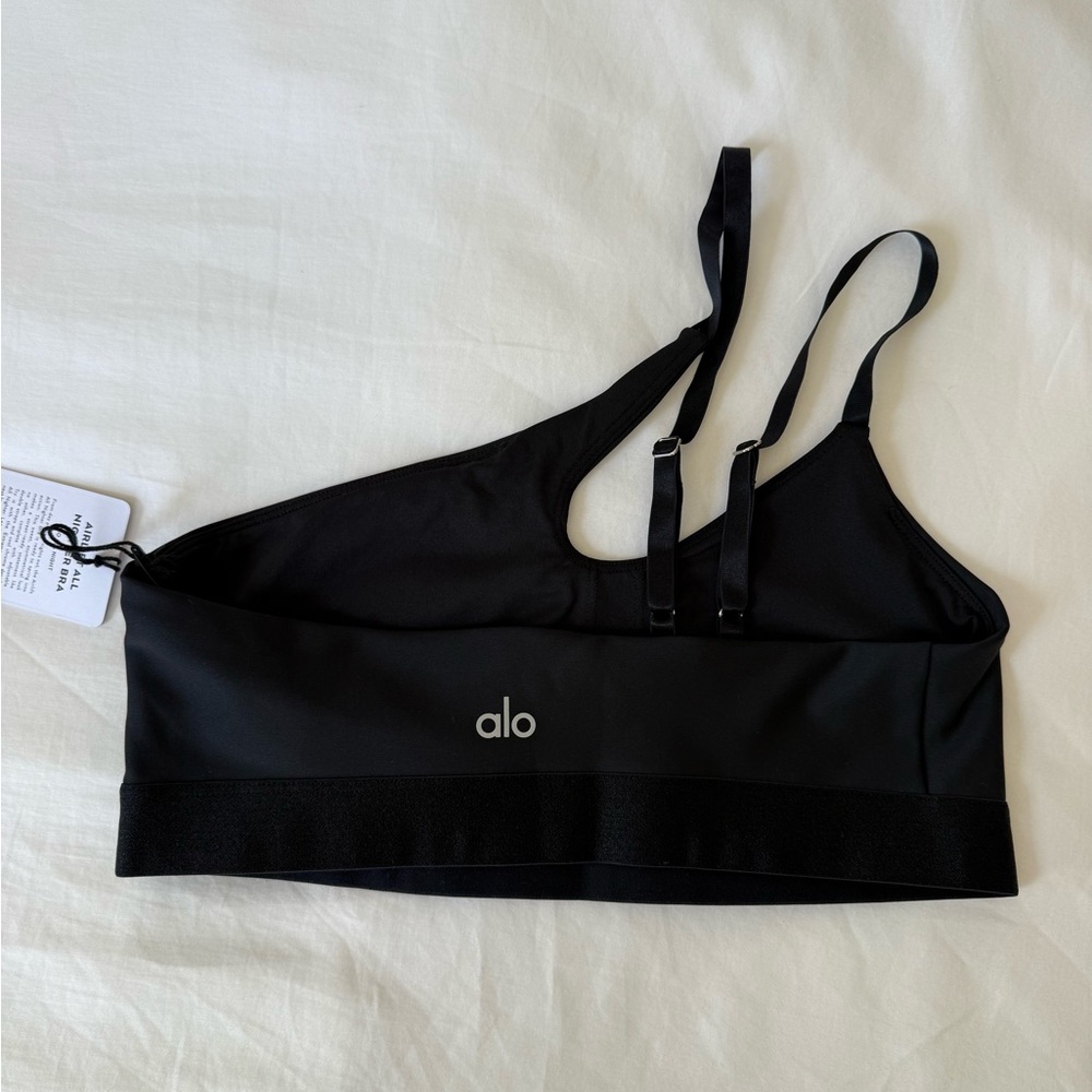 ALO Yoga Black Airlift All Nighter Bra Size S NWT